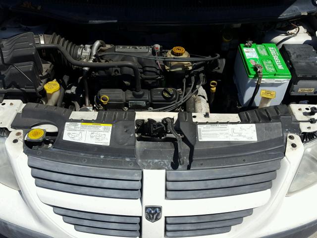 1D4GP21E56B515656 - 2006 DODGE CARAVAN C/ WHITE photo 7