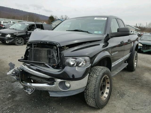 3D3KU28C84G255365 - 2004 DODGE RAM 2500 S BLACK photo 2