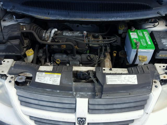 1D4GP21E16B514682 - 2006 DODGE CARAVAN C/ WHITE photo 7