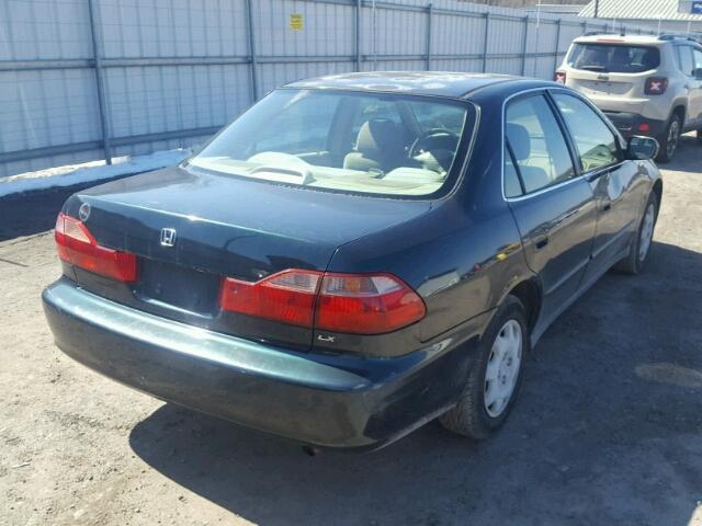 JHMCG5546XC008600 - 1999 HONDA ACCORD LX GREEN photo 4