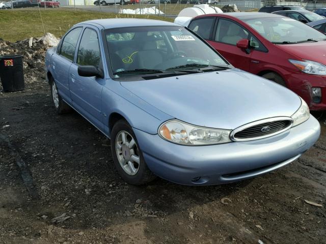 1FALP6535WK118143 - 1998 FORD CONTOUR BA BLUE photo 1