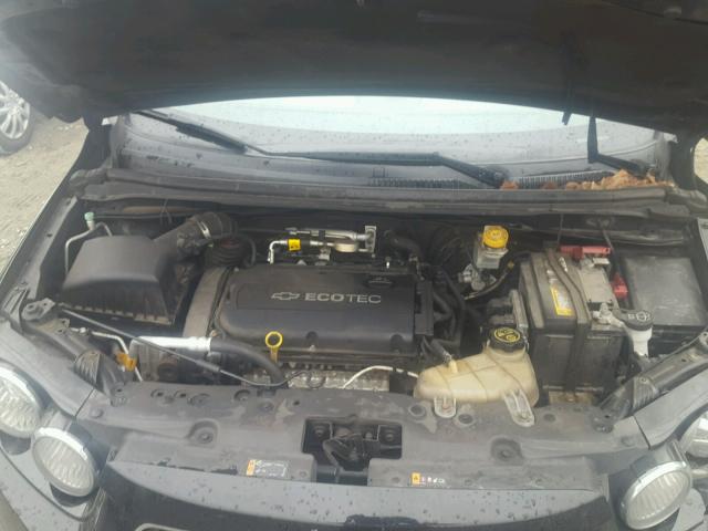 1G1JB6SH3C4171920 - 2012 CHEVROLET SONIC LS 黑色 照片 7