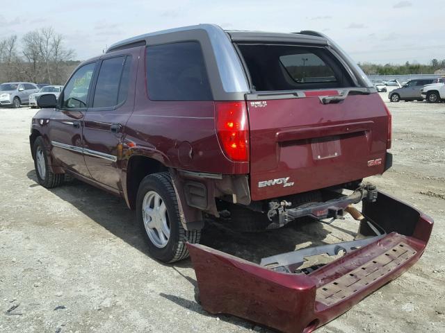 1GKES12S756169350 - 2005 GMC ENVOY XUV MAROON photo 3