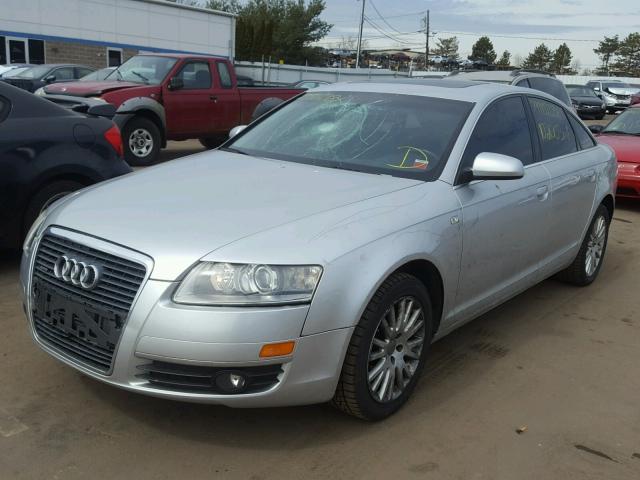 WAUDH74F27N007009 - 2007 AUDI A6 3.2 QUA SILVER photo 2