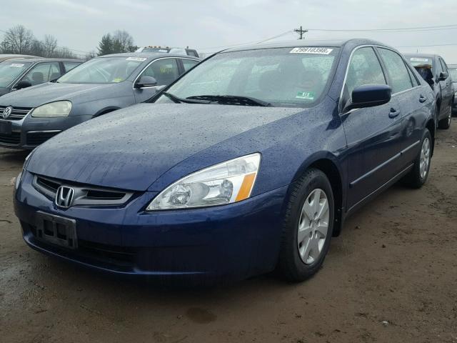 1HGCM56344A021502 - 2004 HONDA ACCORD LX BLUE photo 2