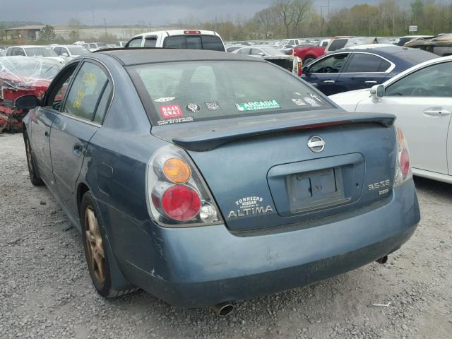 1N4BL11D62C266881 - 2002 NISSAN ALTIMA SE BLUE photo 3