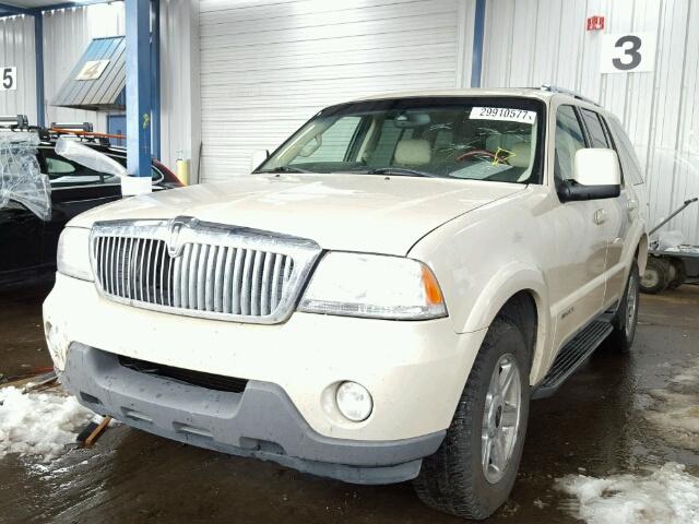 5LMEU88H55ZJ08371 - 2005 LINCOLN AVIATOR CREAM photo 2