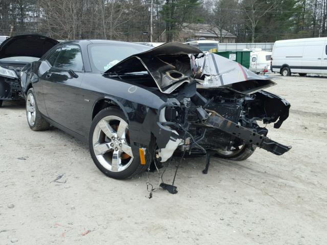 2B3CJ4DV1AH234881 - 2010 DODGE CHALLENGER BLACK photo 1