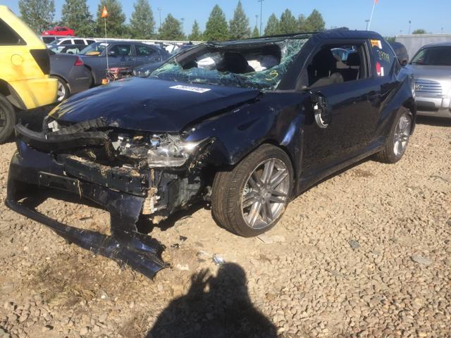 JTKJF5C76D3047328 - 2013 TOYOTA SCION TC 蓝色 照片 2