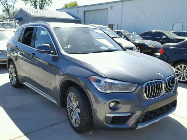 WBXHT3Z39H4A56831 - 2017 BMW X1 XDRIVE2 Сұр фото 1