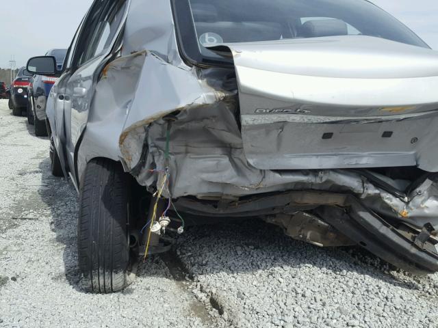 KL1TD5DE5AB069932 - 2010 CHEVROLET AVEO LS SILVER photo 9