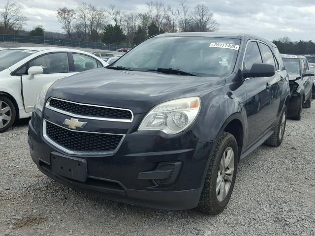 2CNALBEW7A6257794 - 2010 CHEVROLET EQUINOX LS BLACK photo 2