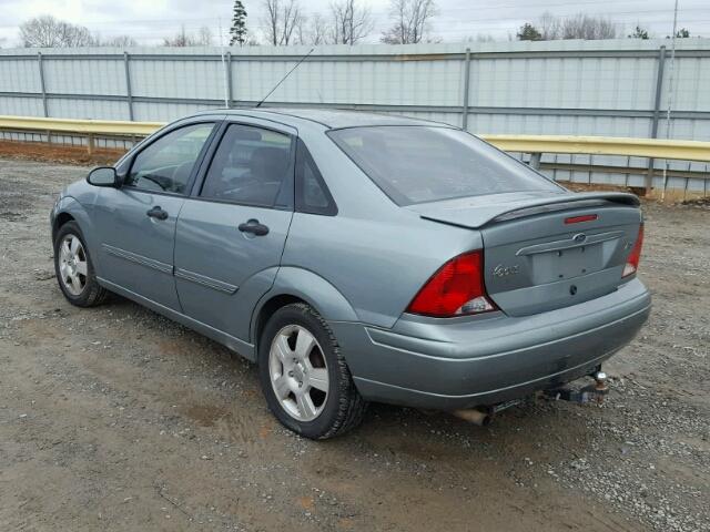 1FAFP38323W215277 - 2003 FORD FOCUS ZTS TEAL photo 3