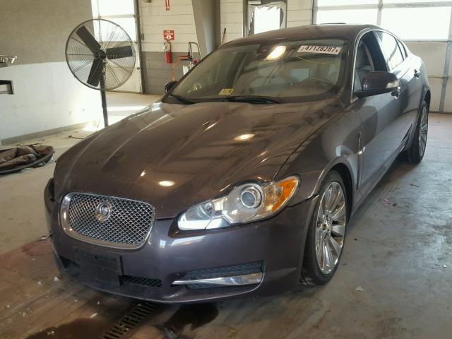 SAJWA06B59HR17354 - 2009 JAGUAR XF PREMIUM GRAY photo 2