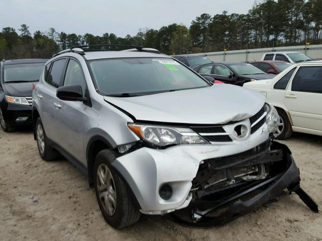 JTMBFREV1ED077735 - 2014 TOYOTA RAV4 LE SILVER photo 1