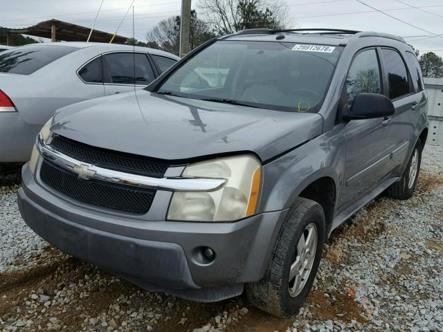 2CNDL63F556118857 - 2005 CHEVROLET EQUINOX LT GRAY photo 2