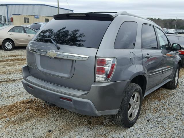 2CNDL63F556118857 - 2005 CHEVROLET EQUINOX LT GRAY photo 4