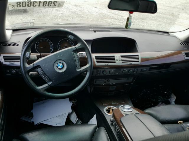 WBAGN63535DS59699 - 2005 BMW 745LI BLACK photo 5