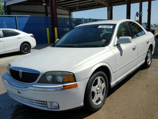 1LNHM86S61Y689314 - 2001 LINCOLN LS WHITE photo 2