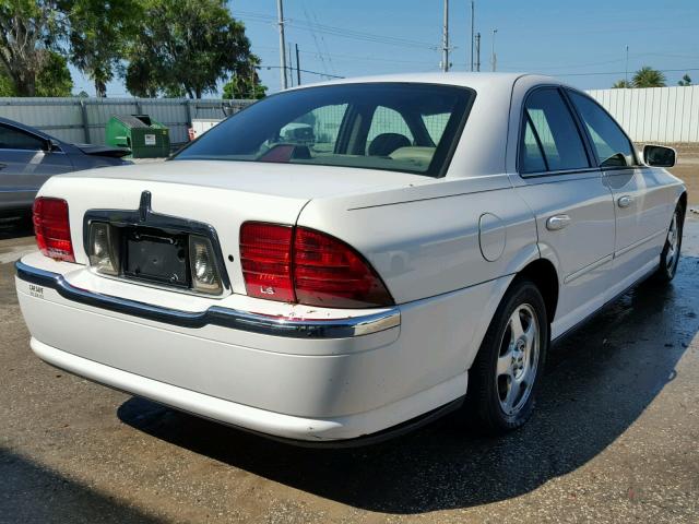 1LNHM86S61Y689314 - 2001 LINCOLN LS WHITE photo 4