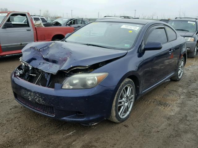 JTKDE177560071496 - 2006 TOYOTA SCION TC 蓝色 照片 2