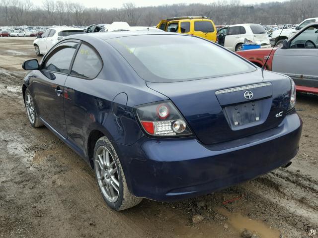 JTKDE177560071496 - 2006 TOYOTA SCION TC 蓝色 照片 3