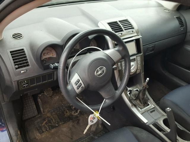 JTKDE177560071496 - 2006 TOYOTA SCION TC 蓝色 照片 9