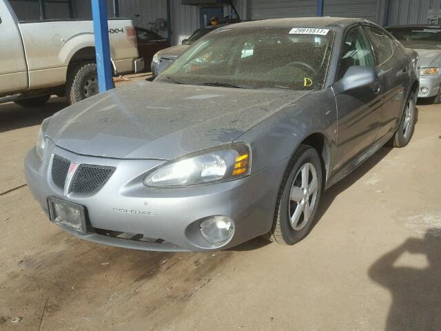 2G2WP552981164624 - 2008 PONTIAC GRAND PRIX GRAY photo 2