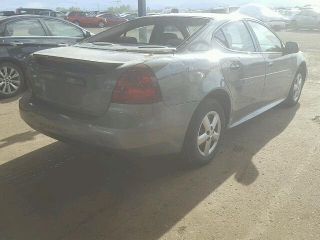 2G2WP552981164624 - 2008 PONTIAC GRAND PRIX GRAY photo 4