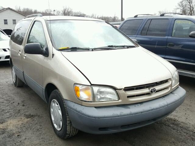 4T3ZF13CXYU265565 - 2000 TOYOTA SIENNA LE BEIGE photo 1