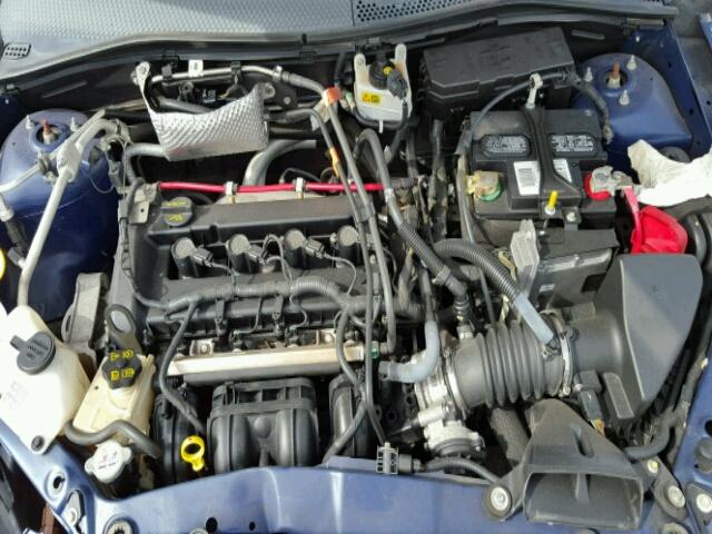 1FAHP33N38W197655 - 2008 FORD FOCUS SE/S BLUE photo 7