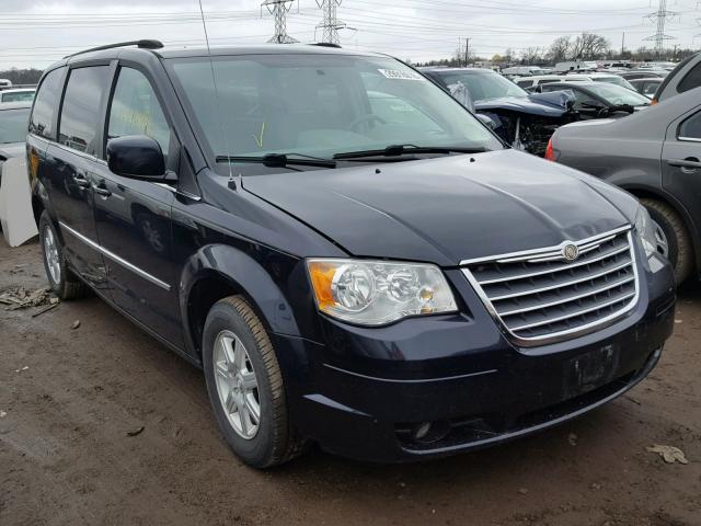 2A4RR5D19AR271041 - 2010 CHRYSLER TOWN & COU BLUE photo 1