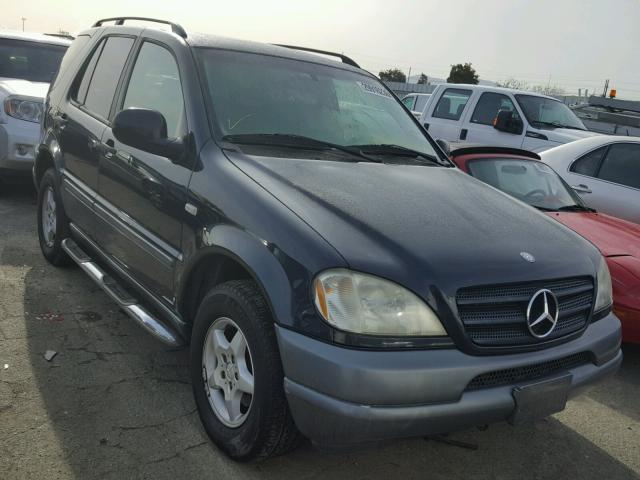 4JGAB54E3XA091475 - 1999 MERCEDES-BENZ ML 320 BLUE photo 1