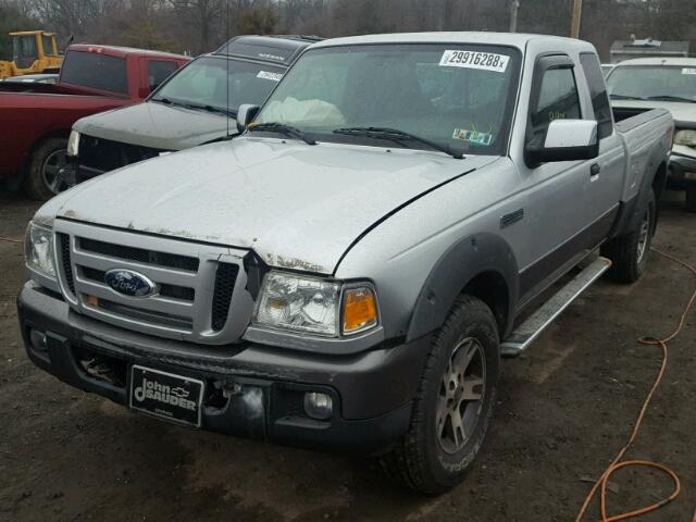 1FTZR45E76PA65775 - 2006 FORD RANGER SUP SILVER photo 2