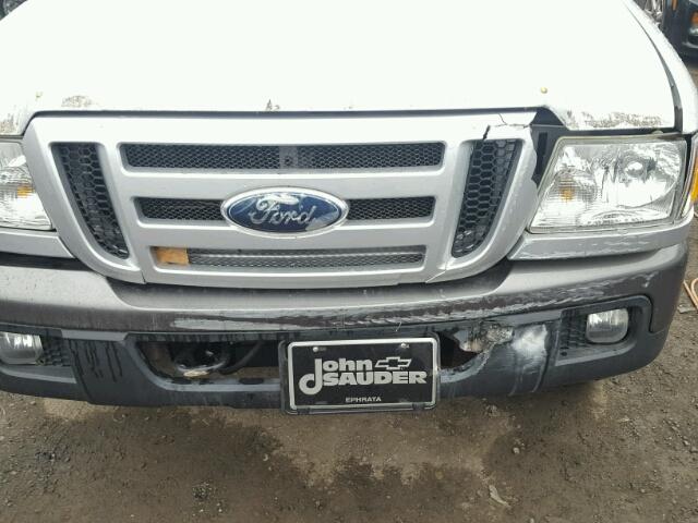 1FTZR45E76PA65775 - 2006 FORD RANGER SUP SILVER photo 9