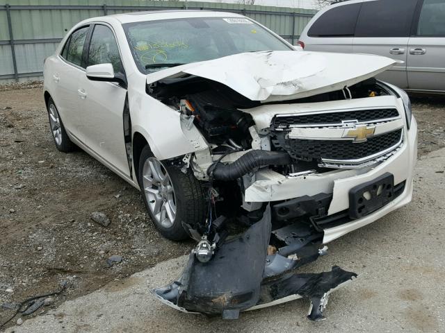 1G11D5SR6DF133603 - 2013 CHEVROLET MALIBU 1LT WHITE photo 1