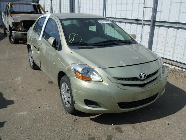 JTDBT923781195029 - 2008 TOYOTA YARIS GREEN photo 1