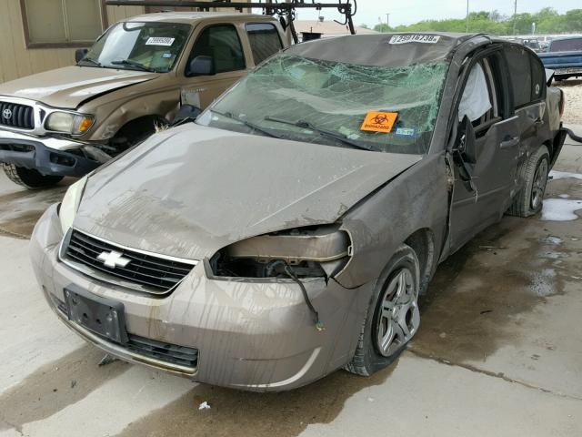 1G1ZS58F27F104027 - 2007 CHEVROLET MALIBU LS 银色 照片 2