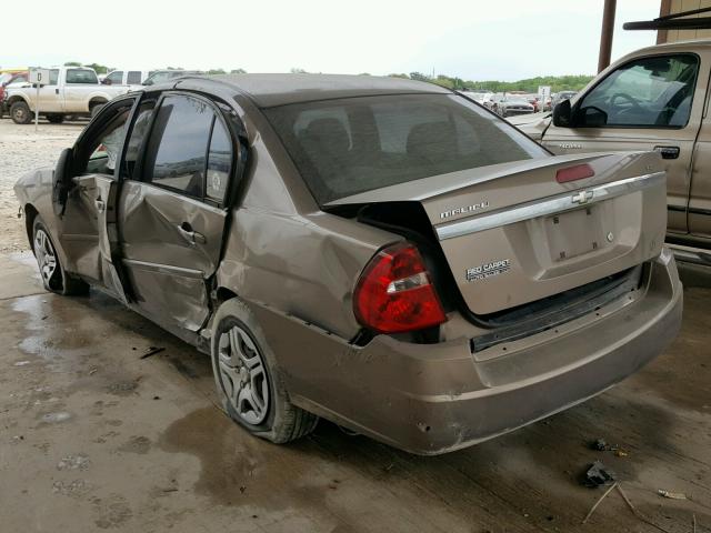 1G1ZS58F27F104027 - 2007 CHEVROLET MALIBU LS 银色 照片 3