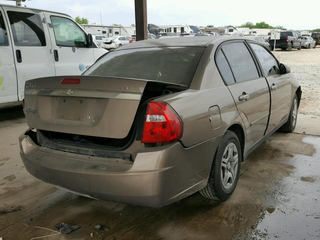 1G1ZS58F27F104027 - 2007 CHEVROLET MALIBU LS 银色 照片 4