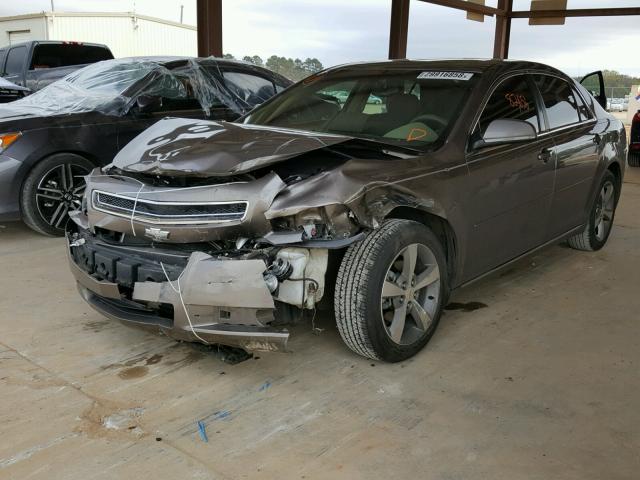 1G1ZC5E16BF137188 - 2011 CHEVROLET MALIBU 1LT 棕色 照片 2