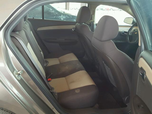 1G1ZC5E16BF137188 - 2011 CHEVROLET MALIBU 1LT 棕色 照片 6