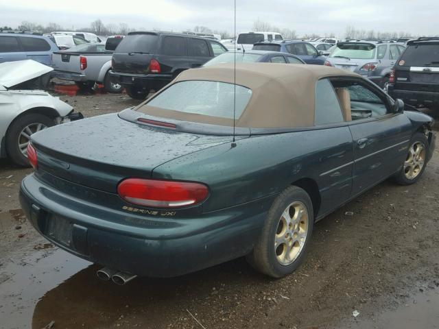 3C3EL55H9WT200402 - 1998 CHRYSLER SEBRING JX GREEN photo 4