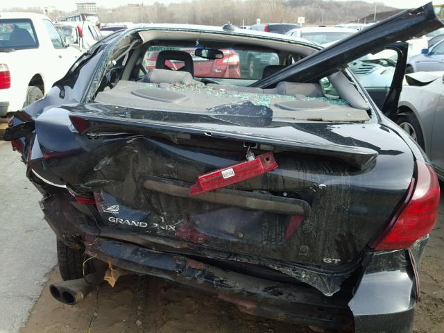 2G2WS522541115837 - 2004 PONTIAC GRAND PRIX BLACK photo 10