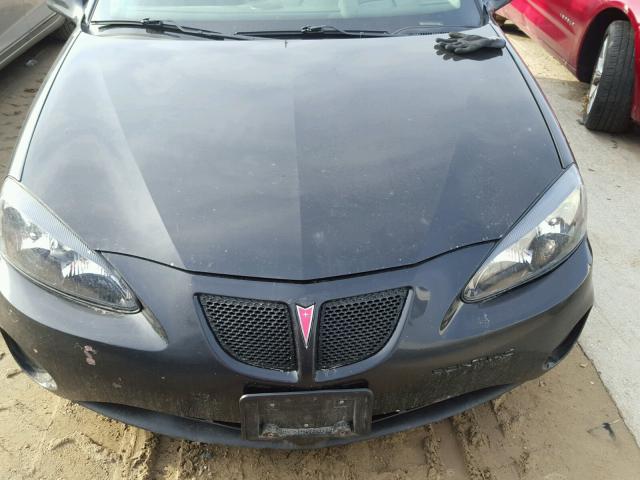 2G2WS522541115837 - 2004 PONTIAC GRAND PRIX BLACK photo 7