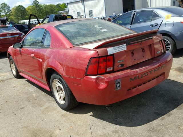 1FAFP4045XF202720 - 1999 FORD MUSTANG RED photo 3
