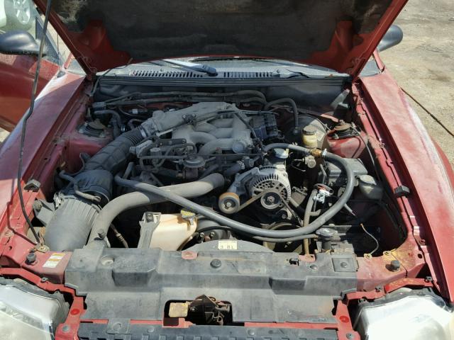 1FAFP4045XF202720 - 1999 FORD MUSTANG RED photo 7