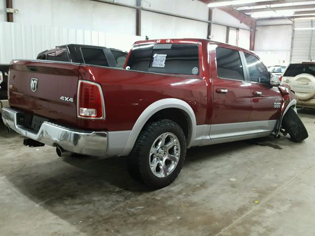 1C6RR7NT0DS506468 - 2013 RAM 1500 LARAM RED photo 4