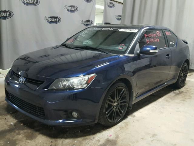 JTKJF5C70C3035478 - 2012 TOYOTA SCION TC ლურჯი ფოტო 2