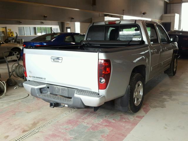 1GCDSCFE2C8105354 - 2012 CHEVROLET COLORADO L SILVER photo 4
